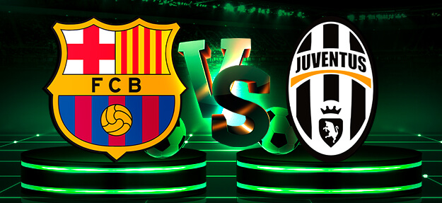 Juventus vs best sale barcelona free